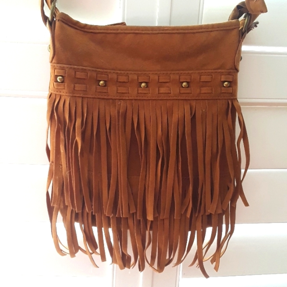 POP UP SALE Boho fringed bag